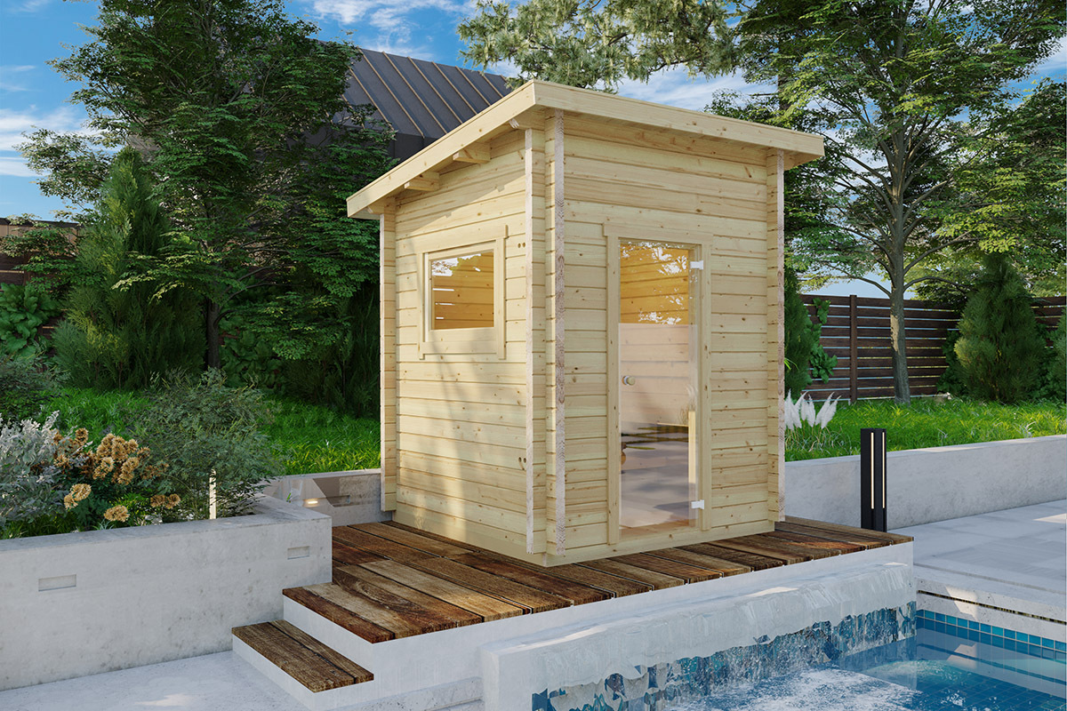 sauna en kit
